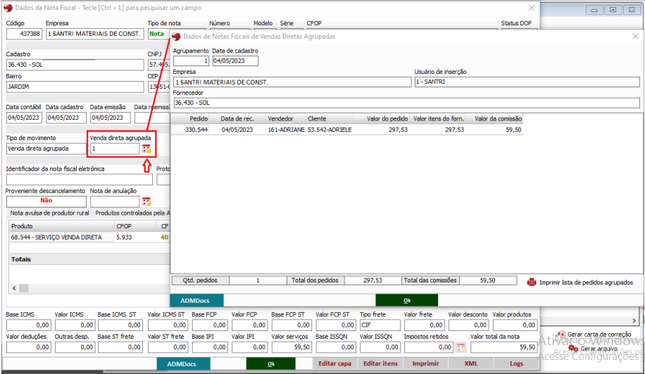 Como Emitir Notas Fiscais Agrupadas Por Fornecedor Para Vendas Diretas
